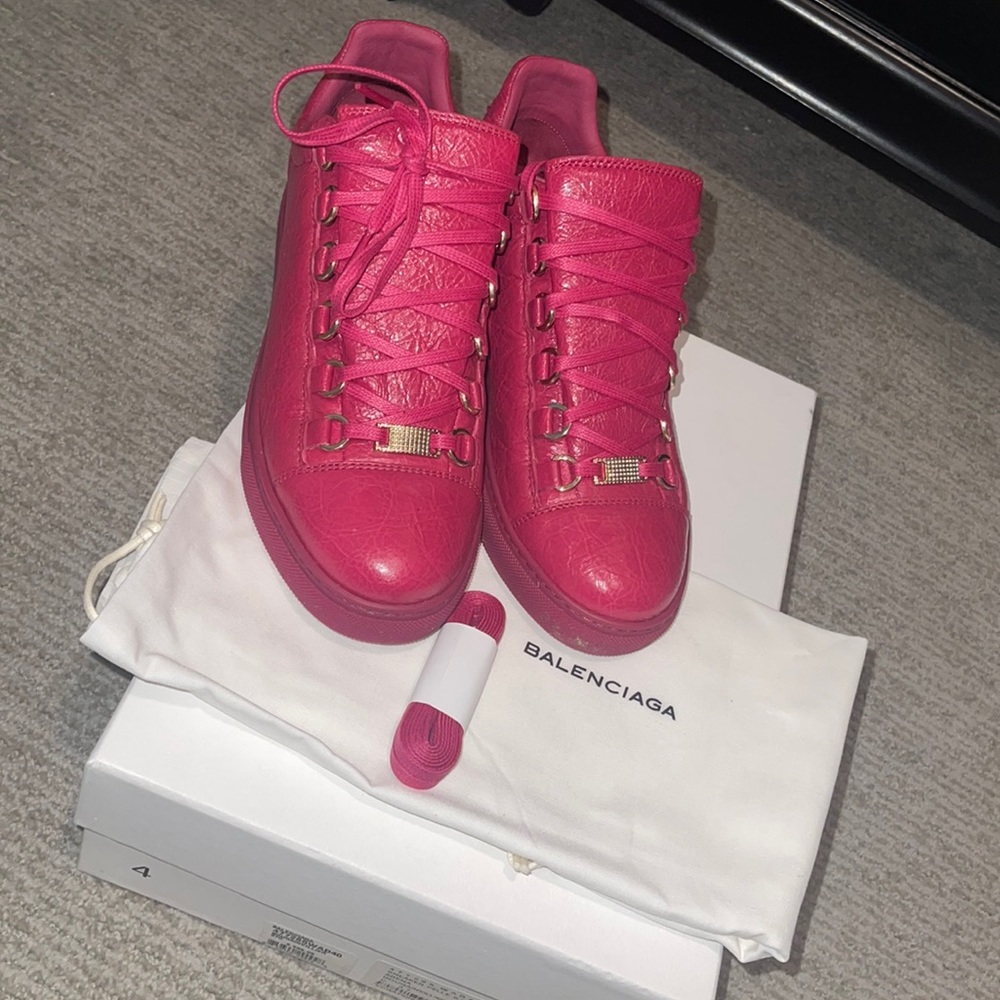Balenciaga Pelle S. Gomm Arena Sneakers
